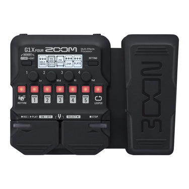 Pedalera Zoom Zg1xfour De Efectos Para Guitarra
